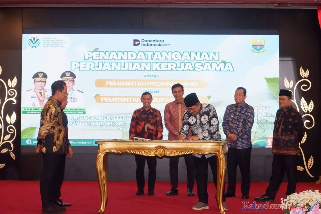 Bupati Anwar Sadat Hadiri Penandatanganan PSEL, Dorong Sampah Jadi Energi Listrik di Jambi Raya