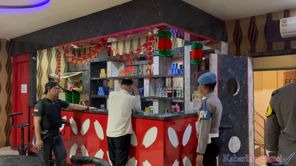 Polsek Kateman Gelar Razia Tempat Hiburan, Antisipasi Penyalahgunaan Narkoba