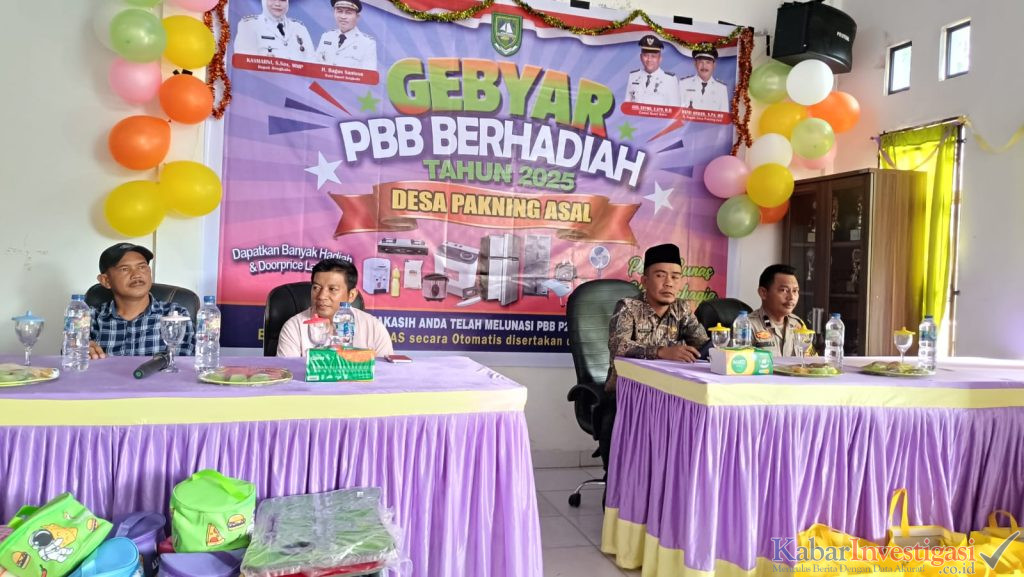 GEBYAR PBB BERHADIAH DESA PAKNING ASAL TAHUN 2025