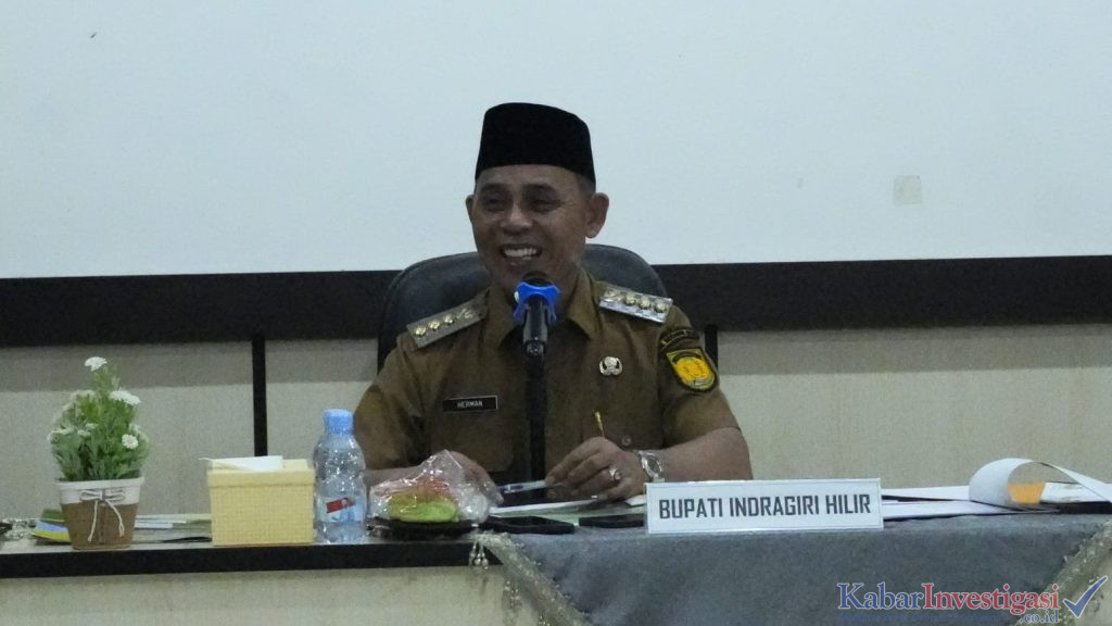Bupati Inhil Evaluasi Kinerja Pembangunan, Minta OPD Tingkatkan Capaian Program