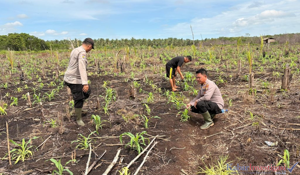Kepolisian Sektor Kecamatan Mandah Polres Inhil Polda Riau Turun ke Desa Igal