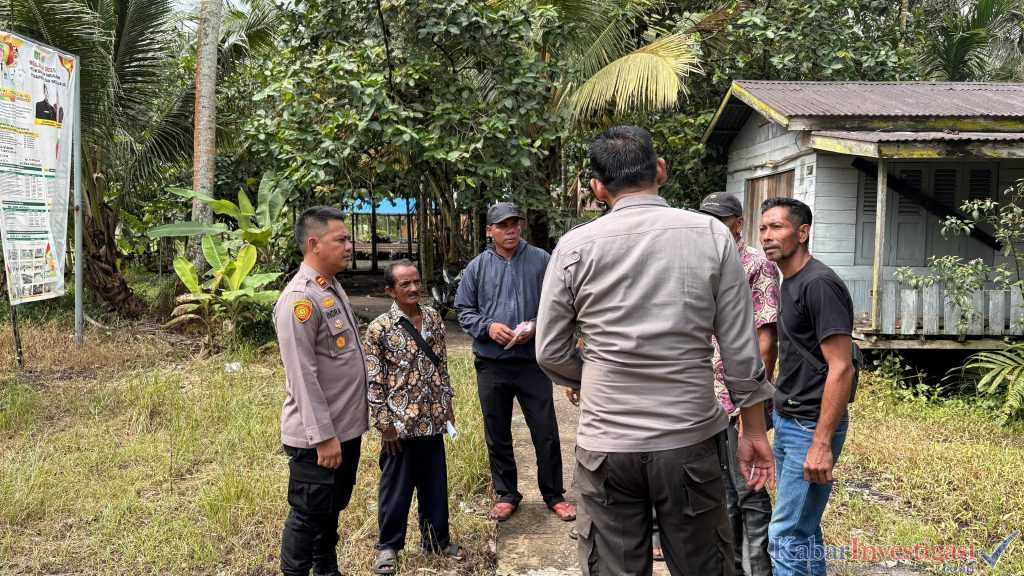 Polsek Mandah dan Kelompok Tani Desa Bente Bersinergi Dukung Swasembada Pangan Nasional