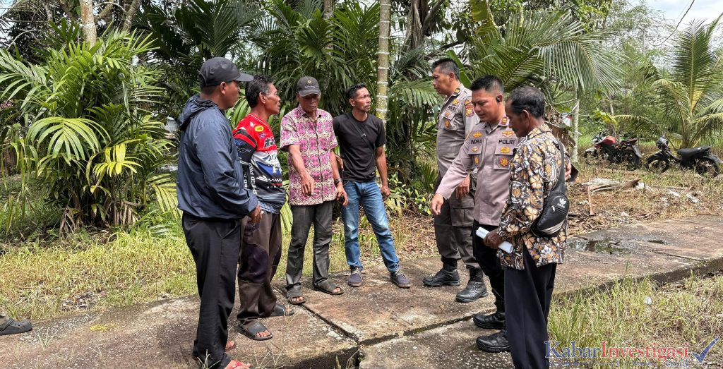 Polsek Mandah Koordinasi Bersama Warga Desa Bente Dukung Program Swasembada Pangan
