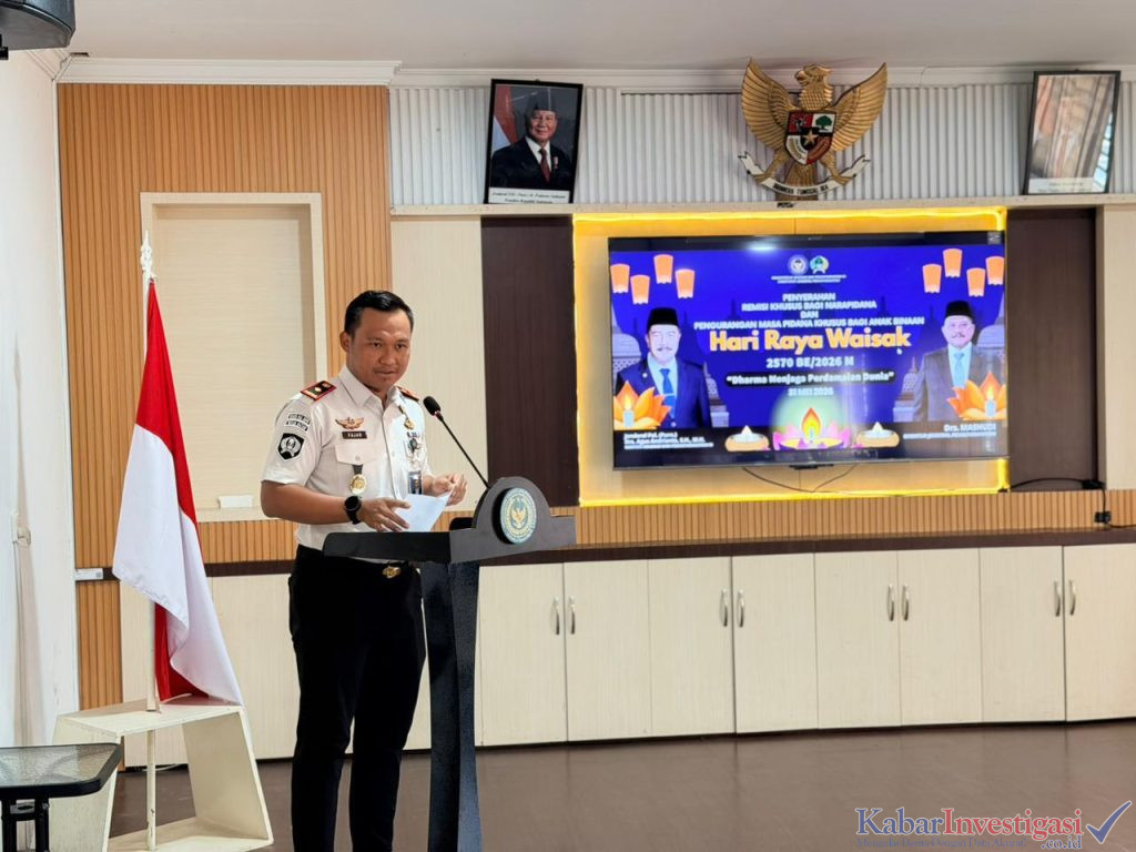 Wujud Penghargaan Pembinaan Positif, Warga Binaan Rutan Batam Terima Remisi Khusus Waisak 2026