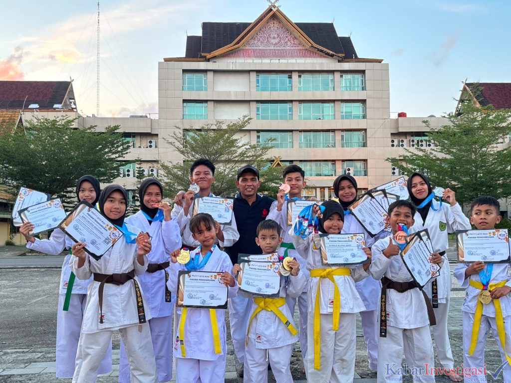 PON KC Piala Walikota Pekanbaru, Kontingen Wadokai Inhil Berhasil Raih 5 Emas, 4 Perak dan 6 Perunggu