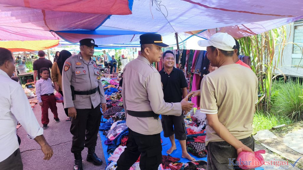 Polsek Tempuling Gelar KRYD, Antisipasi Premanisme dan Gangguan Kamtibmas
