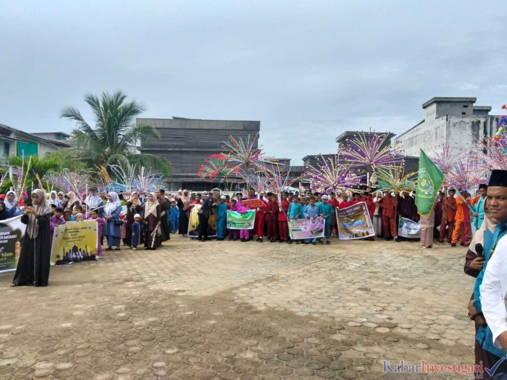 Masjid Nurul Jam’ah Tanah Merah Gemakan Hijrah Lomba Da’i & Pawai Ta’aruf Jadi Perhatian ForkopimcamTanah Merah, 1 Muharam 1448 H