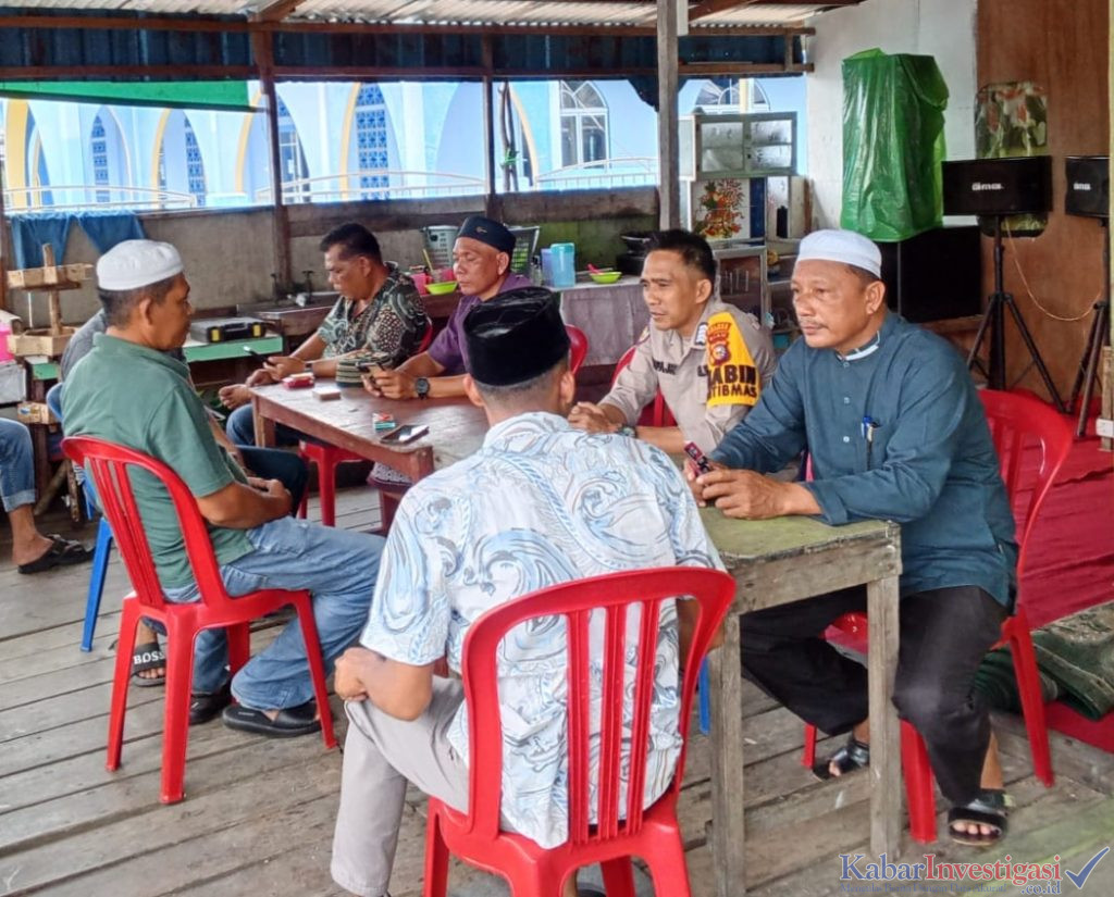 Bhabinkamtibmas Desa Belaras Koordinasi Pendataan Lahan Jagung untuk Dukung Swasembada Pangan