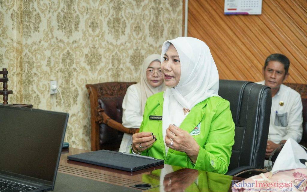 Ketua TP PKK Inhil Lakukan Penelitian Akademik di Bappeda dan Dinas Kesehatan