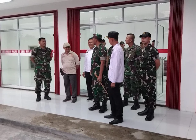 Danrem 031/WB Kunjungi Kopdes Pulau Palas, Dukung Percepatan Penguatan Ekonomi Desa