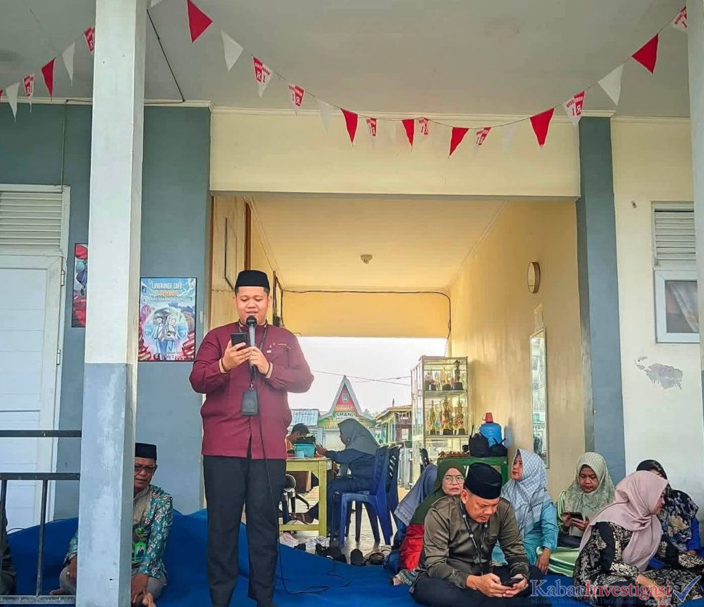 KUA Tanah Merah Sosialisasikan Rashdul Kiblat ke Siswa SMA Negeri 1 dan SMP Negeri 1