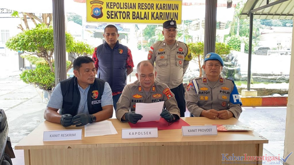 Unit Reskrim Polsek Balai Karimun Berhasil Ungkap Curanmor
