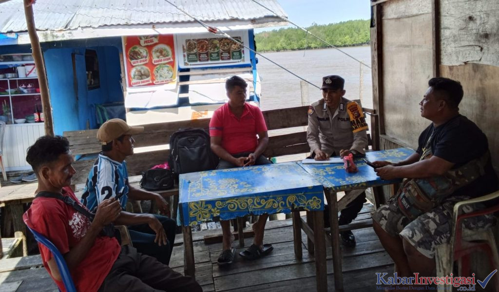 Bhabinkamtibmas Desa Belaras Koordinasi Pendataan Lahan Jagung Dukung Swasembada Ketahanan Pangan