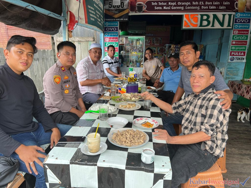 Polsek Mandah Koordinasi Pendataan Lahan Jagung di Desa Belaras Dukung Swasembada Pangan