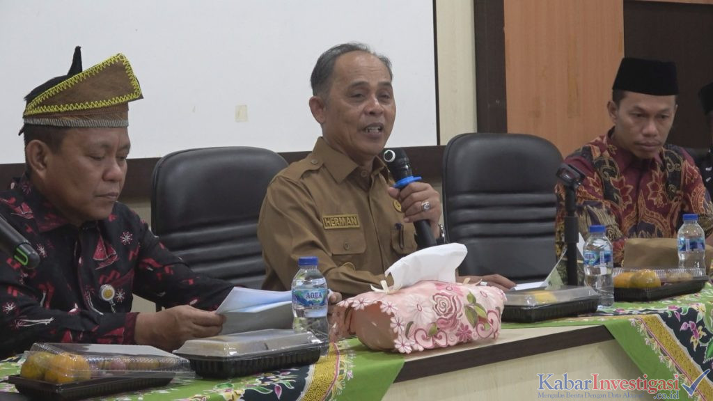 Di Hadapan Tenaga Ahli Menteri Pertanian, Bupati Herman Dorong Hilirisasi Kelapa dan Paparkan Besarnya Potensi Pertanian Inhil