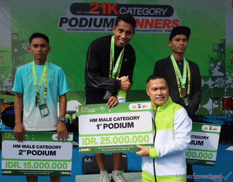 Kodam XIX Tuanku Tambusai Hadir dalam Riau Bhayangkara Run 2026, Gaungkan Semangat Hidup Sehat dan Cegah Karhutla