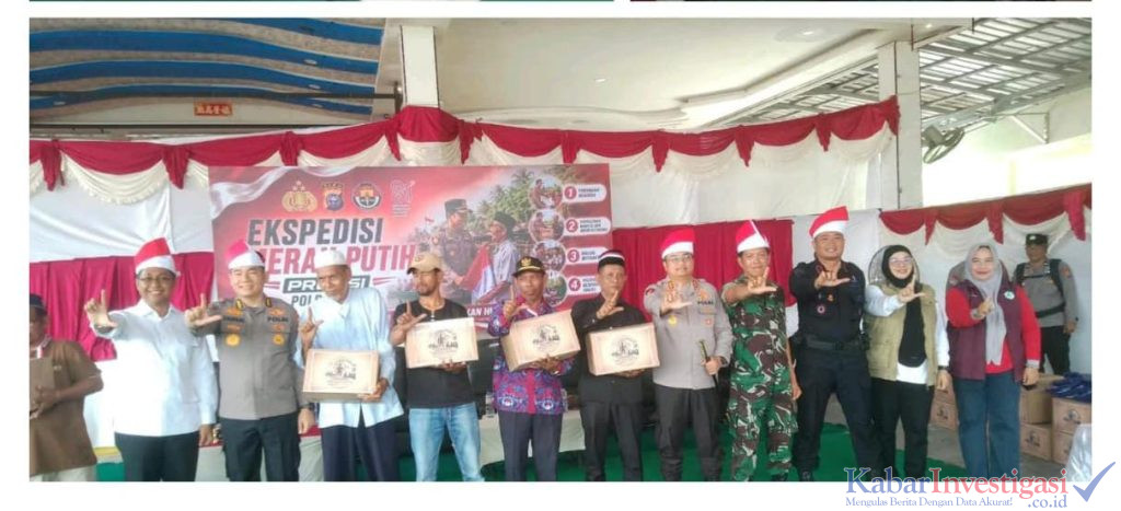 Wakili Dandim, Dan Unit Intel Kodim 0321/Rohil Hadiri Ekspedisi Merah Putih Presisi Polda Riau di Palika