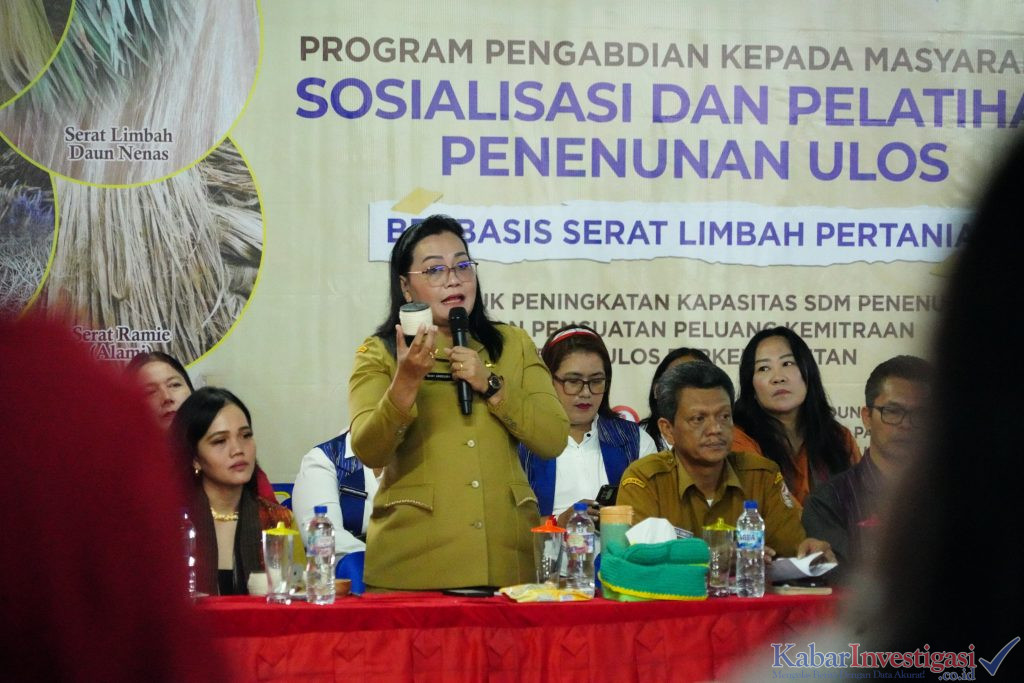 Inovasi ECO-Ulos Pemkab Taput: Ubah Limbah Pertanian Jadi Wastra Berkelanjutan dan Tingkatkan Ekonomi Penenun