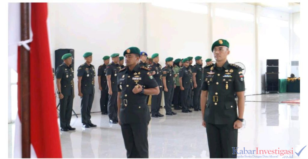 Danrem 031/Wira Bima Pimpin Sertijab Dandim 0321/Rohil, Letkol Ricky Siap Lanjutkan Pengabdian