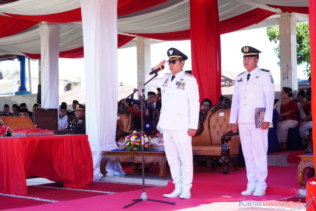 Peringati HUT Ke-81 RI, Bupati Jonius Taripar Hutabarat Tegaskan Komitmen Pembangunan Taput yang Maju, Berbudaya, dan Berkelanjutan