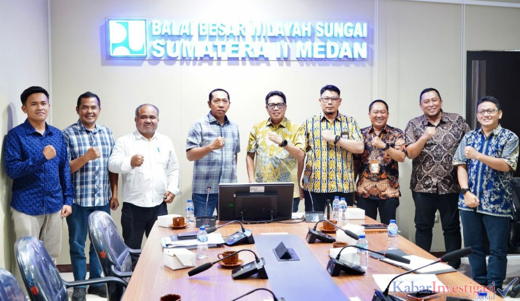 Bupati JTP Hutabarat Jemput Bola ke BBWSS II, Terobosan Cepat Pulihkan Irigasi dan Tanggul di Tapanuli Utara