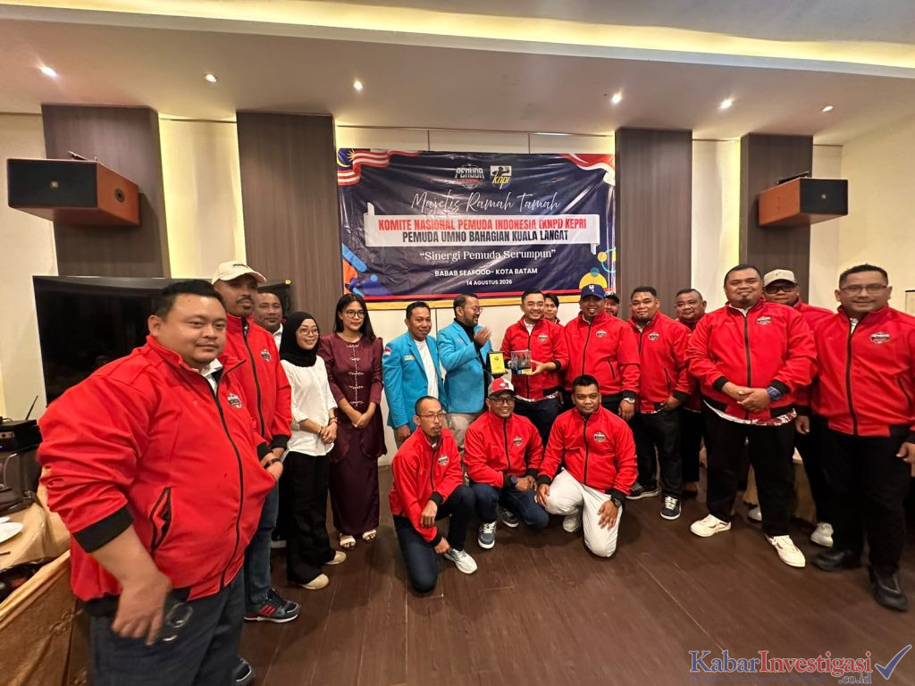 KNPI Kepri Gelar Majelis Ramah Tamah Bersama Pemuda UMNO, Andhi Kusuma: Malaysia dan Kepri Miliki Sejarah yang Sama