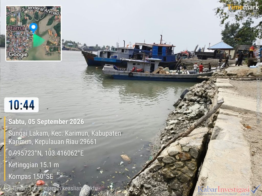 Kapal Ekspedisi Bawa Barang Frozen Bongkar Di Pelabuhan Ilegal Diduga Milik Oknum APH Menjadi Sorotan Ketua Kipra Karimun.