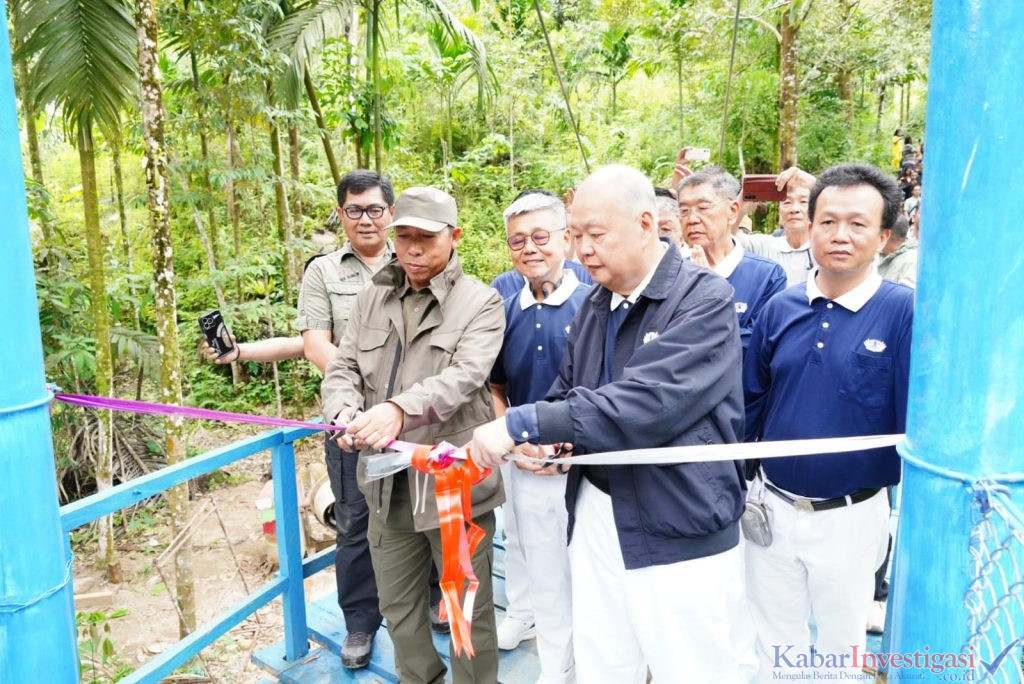 Resmikan Jembatan Cinta Kasih Aek Poring, Bupati Taput Komitmen Perkuat Infrastruktur dan Akses Masyarakat Siantar Naipospos