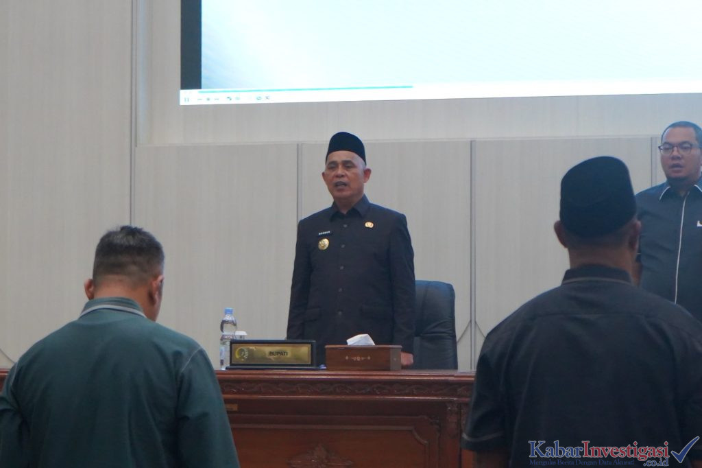 Bupati Inhil Sampaikan KUA dan PPAS APBD 2027 dalam Rapat Paripurna DPRD