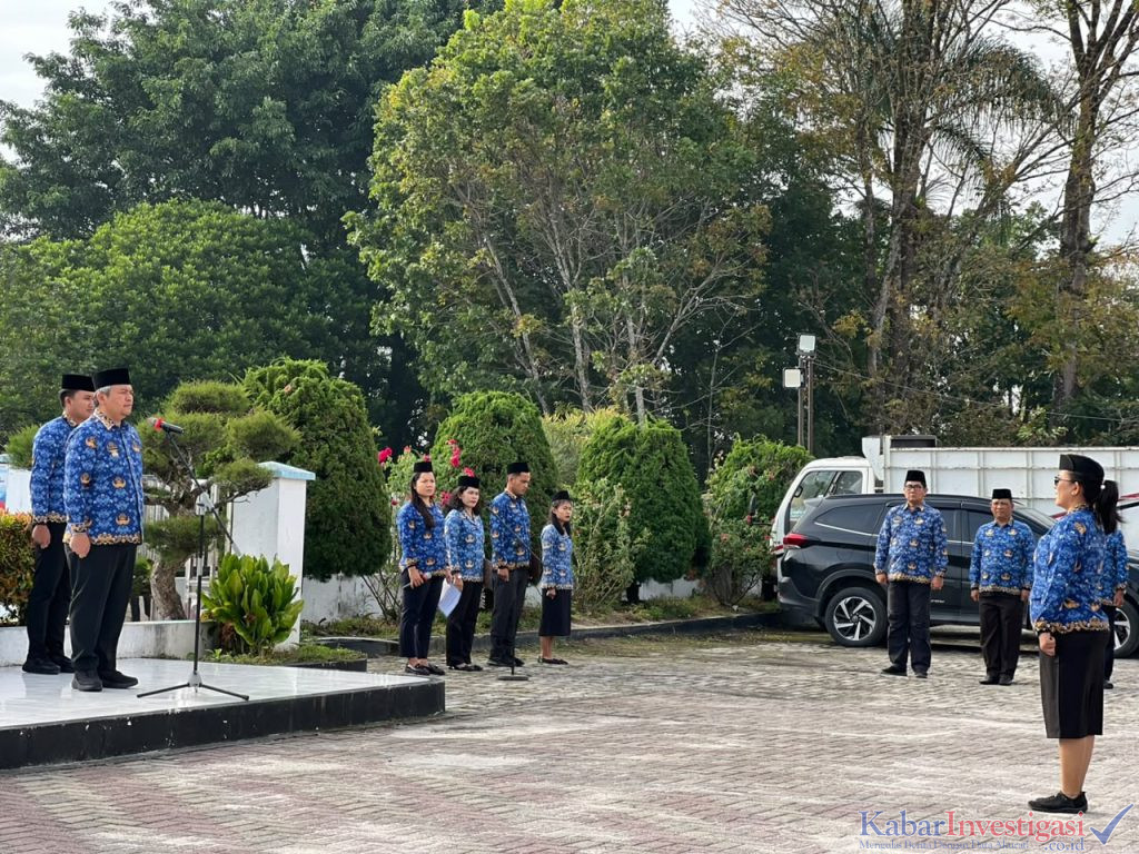Pimpin Upacara Hari Kesadaran Nasional, Wabup Taput Tegaskan ASN Harus Profesional, Berintegritas, dan Melayani