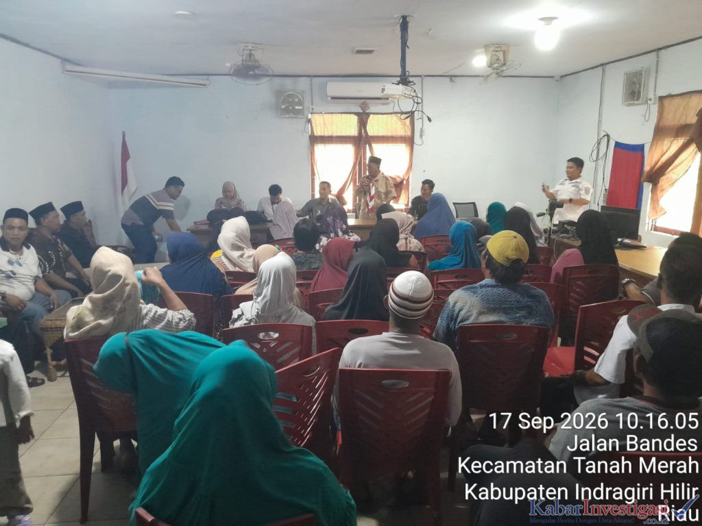 Ratusan Warga Datangi Kantor Desa, Nantikan Hasil Verifikasi Bantuan Bedah Rumah Riau
