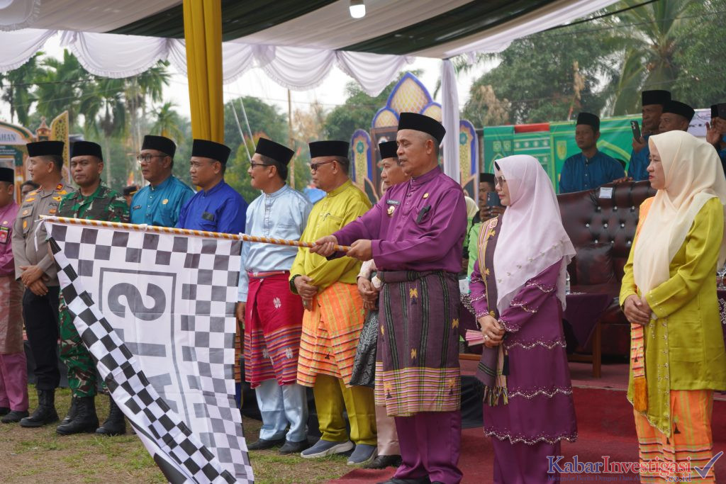 Bupati Herman Lepas Pembukaan MTQ Kecamatan Sungai Batang
