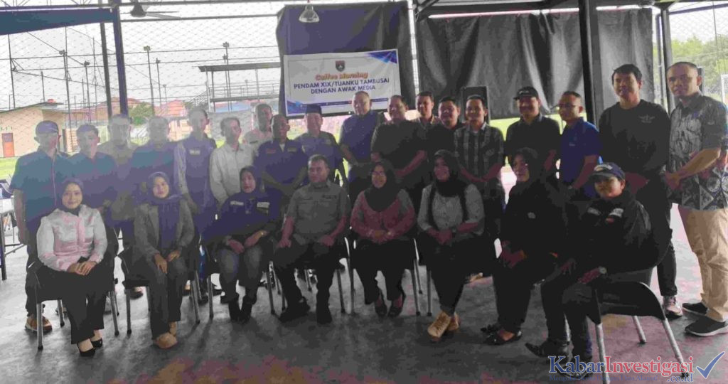 Kapendam XIX/Tuanku Tambusai Coffee Morning Bersama Awak Media,Harapkan Komunikasi dan Sinergitas Ditingkatkan