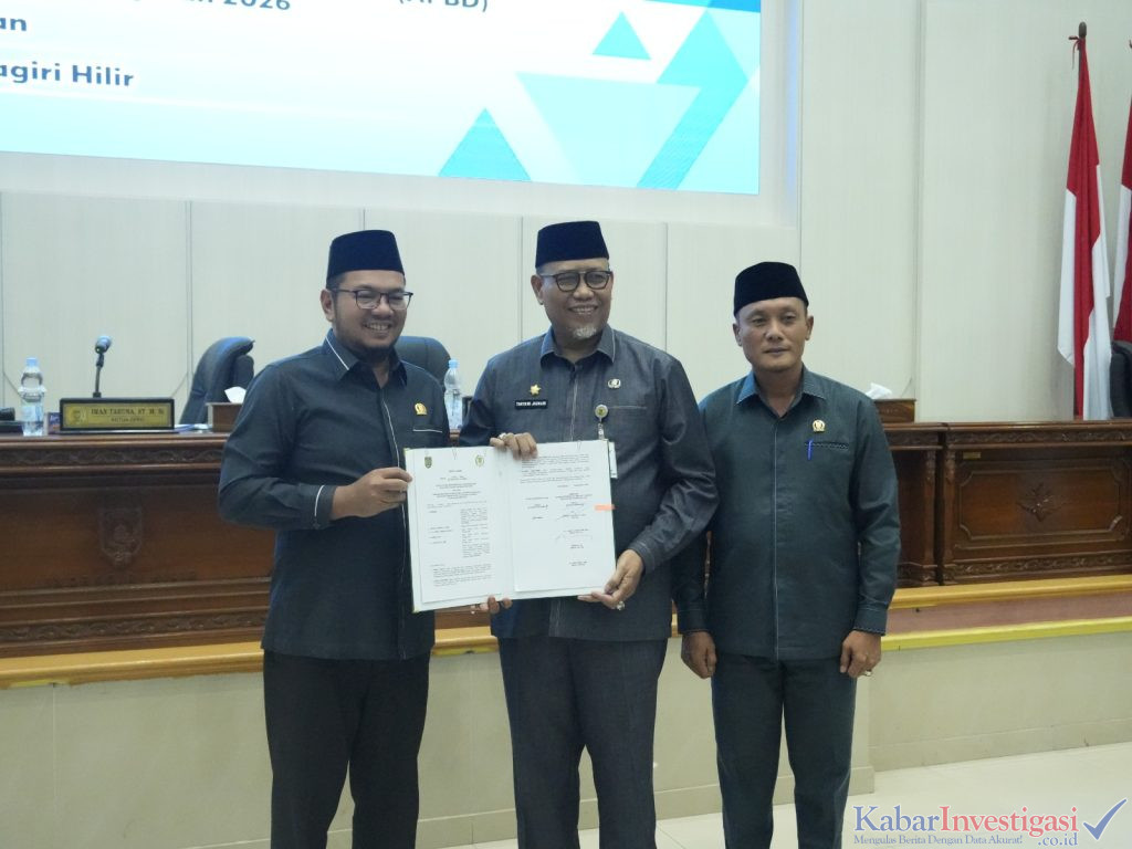DPRD Inhil Setujui Perubahan APBD 2026, Pemkab Sampaikan Pendapat Akhir Bupati