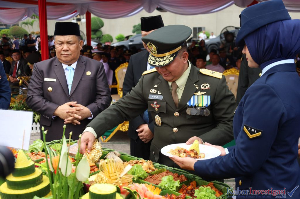 Kodam XIX/Tuanku Tambusai Peringati HUT ke-81 TNI, Tegaskan Komitmen TNI Kuat Bersama Rakyat