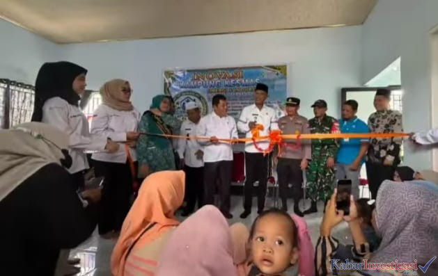 Wujudkan Layanan Kesehatan Terintegrasi, Camat Tanah Merah Mulyadi, S.E., M.M. Resmikan Kampung Kesmas Batam Lestari