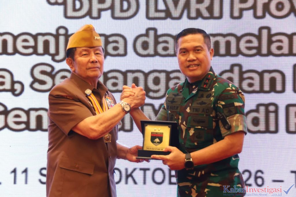Pangdam XIX/Tuanku Tambusai Hadiri Musda XI LVRI Riau, Perkuat Semangat Kejuangan Veteran