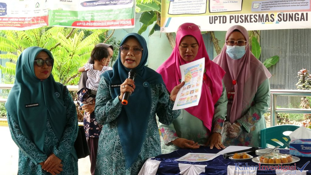 Katerina Susanti Herman Dorong Pemenuhan Gizi Anak melalui Kampanye B2SA di Inhil