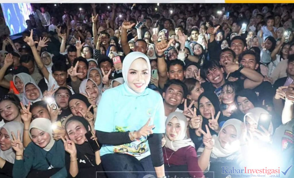 Puncak acara HUT Pemkab labuhanbatu 81 20206 diakhir acara sukses