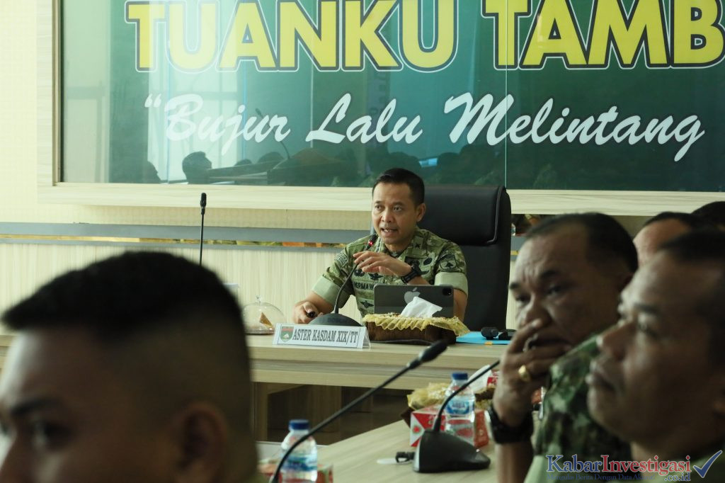 Kodam XIX/Tuanku Tambusai Perkuat Kesiapan Wilayah Pertahanan melalui Penyusunan RRWP